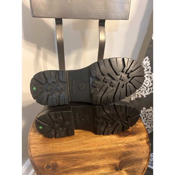 Timberland Malynn Waterproof Chelsea Boots Booties Women’s Size 9 Black Grunge - Picture 4 of 9